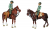 Guardia civil a caballo