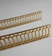 Moldura de latón 25 cm x 12 mm