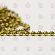 Cadena de bolas de latón 2 mm x 1 m
