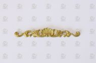 Ornamento de latón 70x9 mm
