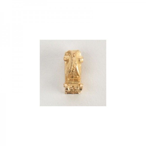 Ornamento de latón 11x5 mm