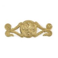 Ornamento de latón 60x22 mm