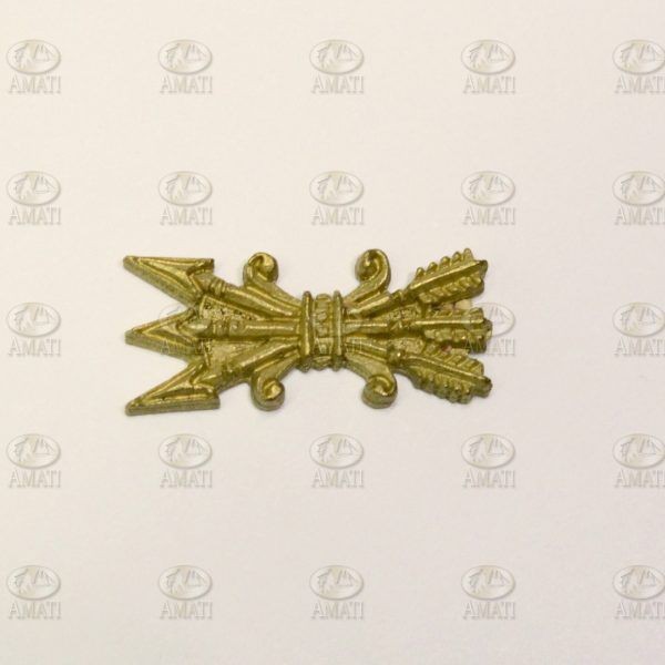 Ornamento de latón flechas 20x9 mm