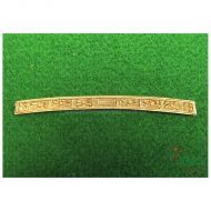 Ornamento de metal 95x6 mm