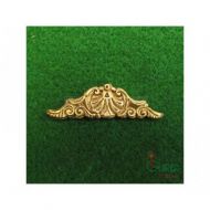 Ornamento de latón 45x11 mm