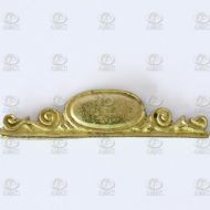 Ornamento de latón 40x7 mm