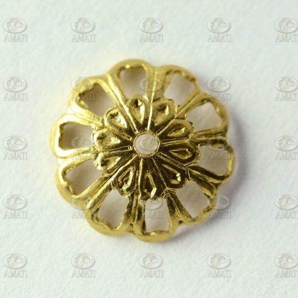 Ornamento de latón 10 mm