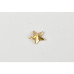 Ornamento de latón 5 mm de punta a punta