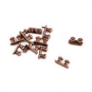 Bitas de metal doble 3.5x7 mm