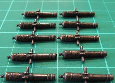 Cañón decorado 36 mm