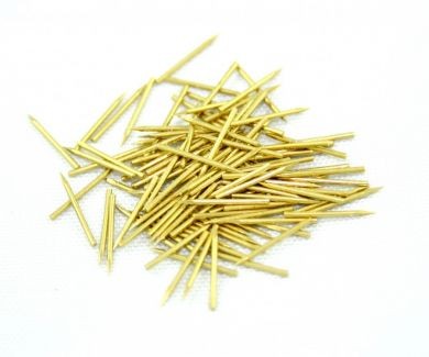 Clavos de latón sin cabeza 11 mm