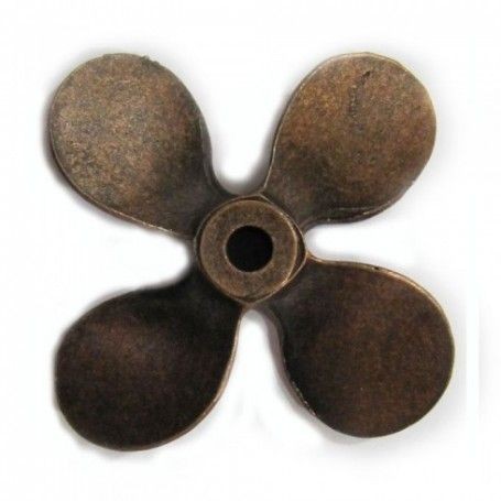 Hélice cuatro palas metal 50 mm derecha