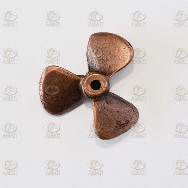 Hélice tripala metal 30 mm  izquierda