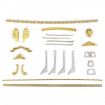 Ornamentos de latón