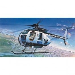 Helicóptero Hughes 500D Police, escala 1/48