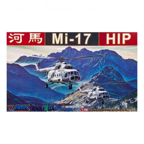 HELICOPTERO MI-17 HIP (AMK FINISHED PRODUCT) 1/48