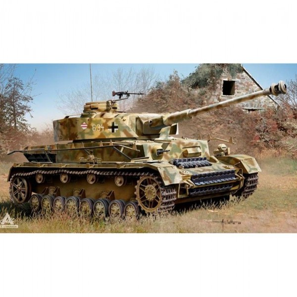 TANQUE GERMAN PZ.KPFW.IV AUSF.H NEW DESIGN 1/72
