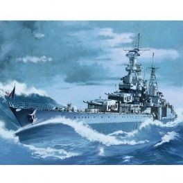 Buque USS CA-35 Indianapolis  Escala 1/350