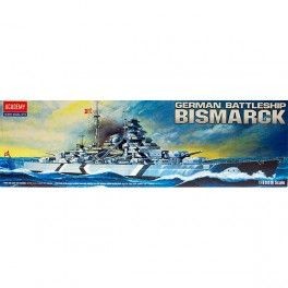 Acorazado Bismarck. Escala 1/800