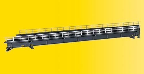 Puente de vigas de acero recto