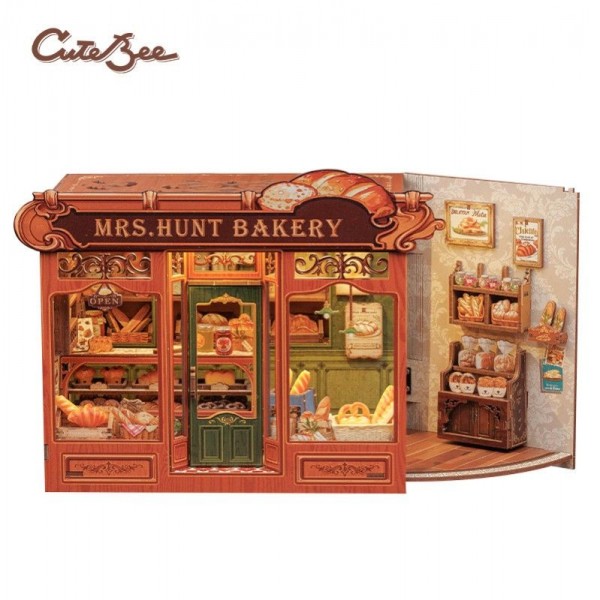 MINIATURE HOUSE MRS.HUNT BAKERY 216 PIEZAS