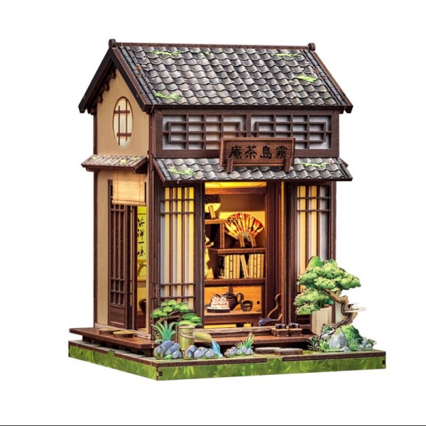 MINIATURE HOUSE KIRISHIMA CHA-AN 145 PIEZAS