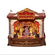 WOODEN MUSIC BOX ANIMAL CARNIVAL 413 PIEZAS