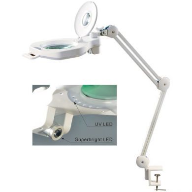 Flexo Lupa 5D-20D Triple Luz Regulable