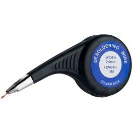 Malla desoldante 3mm con dispensador1,5m