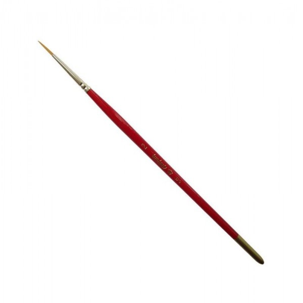 Pincel redondo de pelo sintético Toray Nº 2/0