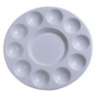 Paleta Circular de Plástico 17cm