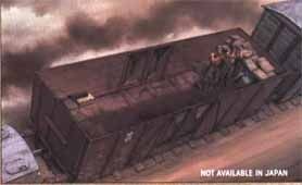 German Railway Gondola Typ Ommr w/A Gun Crew
