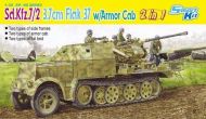 Sd.Kfz.7/2 3.7cm FLAK 37 w/Armor Cab (2in1)