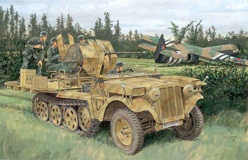 Sd.Kfz. 10/5 für 2cm FlaK 38 1/35