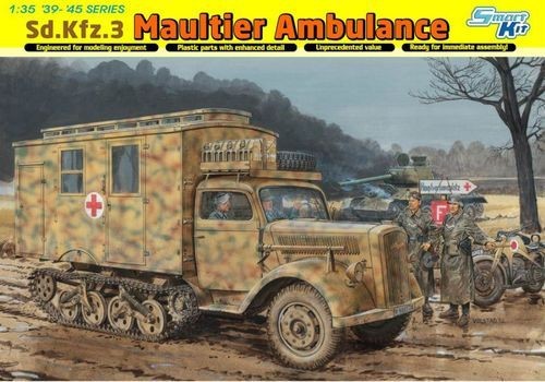 SDKFZ 3 MAULTIER AMBULANCE 1/35
