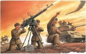 Chinese Volunteers DShK AA Team 1/35