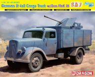German 3t 4x2 Cargo Truck w/2cm FlaK 38 1/35