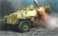 Sd.Kfz.251 Ausf. D with 28/32cm 1/35