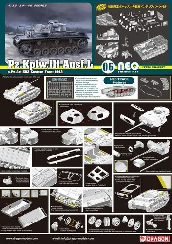 Pz.Kpfw.III Ausf.L s.Pz.Abt.502 Leningrad