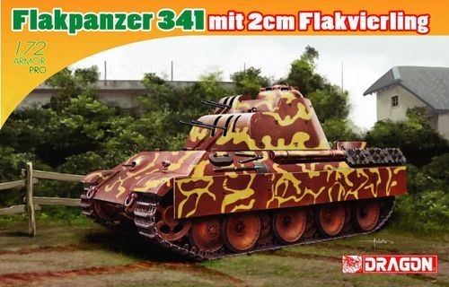  Flakpanzer 341 mit 2cm Flakvierling 1/72