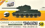 Chinese Volunteer T-34/85 + ChineseVolunteers