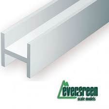 Vigas en H 2.50 x 2.325 x 0.25 x 0.475 x 350 mm, 4 Unidades