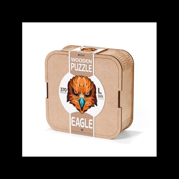 EWA PUZZLE ÁGUILA (L) 370 PIEZAS CAJA DE MADERA