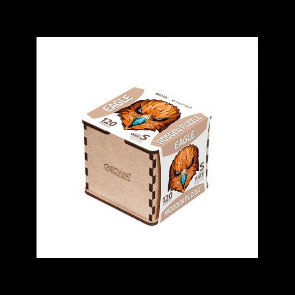EWA PUZZLE ÁGUILA (S) 120 PIEZAS CAJA DE MADERA