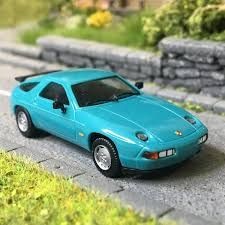 Porsche 328 turquesa 1/87