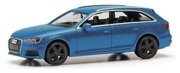 Audi A4 Avant azul 1/87