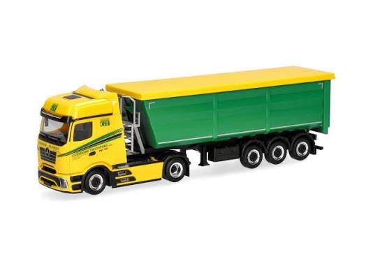 Mercedes Actros procabin con volquete 1/87