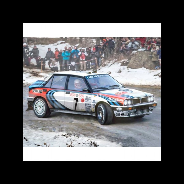 COCHE CARRERAS LANCIA DELTA HF INTEGRALE 1:24