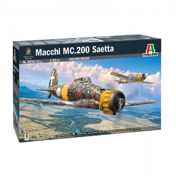 AVIÓN MACCHI MC.200 SAETTA 1:32