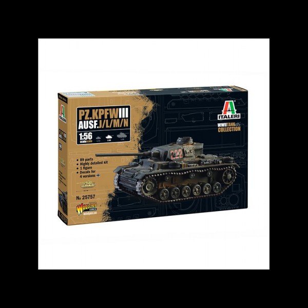 TANQUE PZ.KPFW. III AUSF. J/L/M/N 1:56